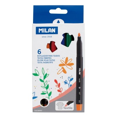 Pochette de 50 feutres de coloriage pointe conique Milan - Profitez-en