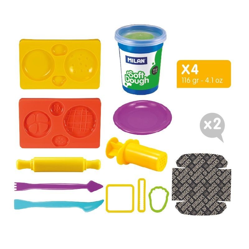 Outils de Pâte À Modeler Play doh Moules Kit pour Argile Pâte à Modeler, 20  pièces