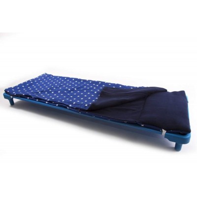 sac de couchage pour couchette étoiles Bleue |  SC01Etb  | Boutique Nounou